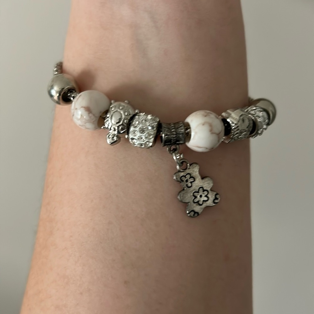 Beaded Charm Bracelet